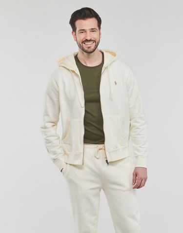 Mikina Polo by Ralph Lauren Molleton Dye Hoodie Biela | 710916692003, 1