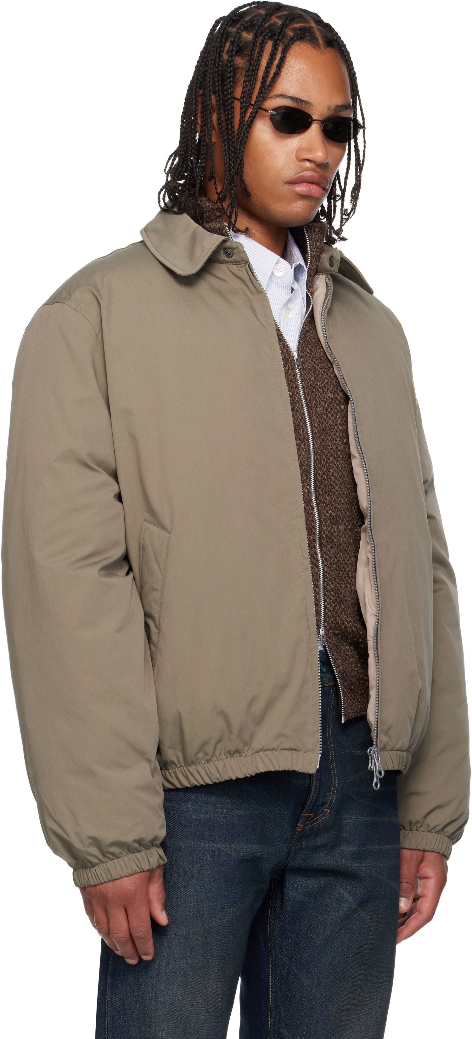 Prešívaná bunda OUR LEGACY Avenue Puffa Jacket Béžová | M4251BS, 1