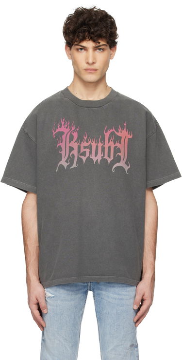 Tričko Ksubi Ksubi Fuego Ekcess T-Shirt Šedá | MPS25TE026, 0