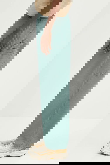 Nohavice Carhartt WIP Carhartt WIP Single Knee Chino Pant Zelené | I034798.2M24O, 1