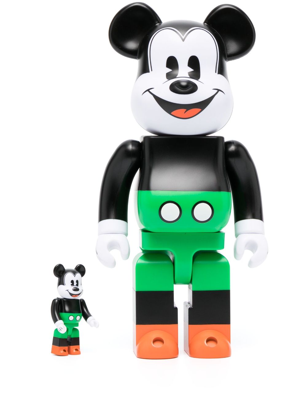 Zberateľské Medicom Toy Mickey Mouse 100% 400% Be@rbrick toy set - Black Zelené | BBMICKEYMOUSE1930S19383197, 0