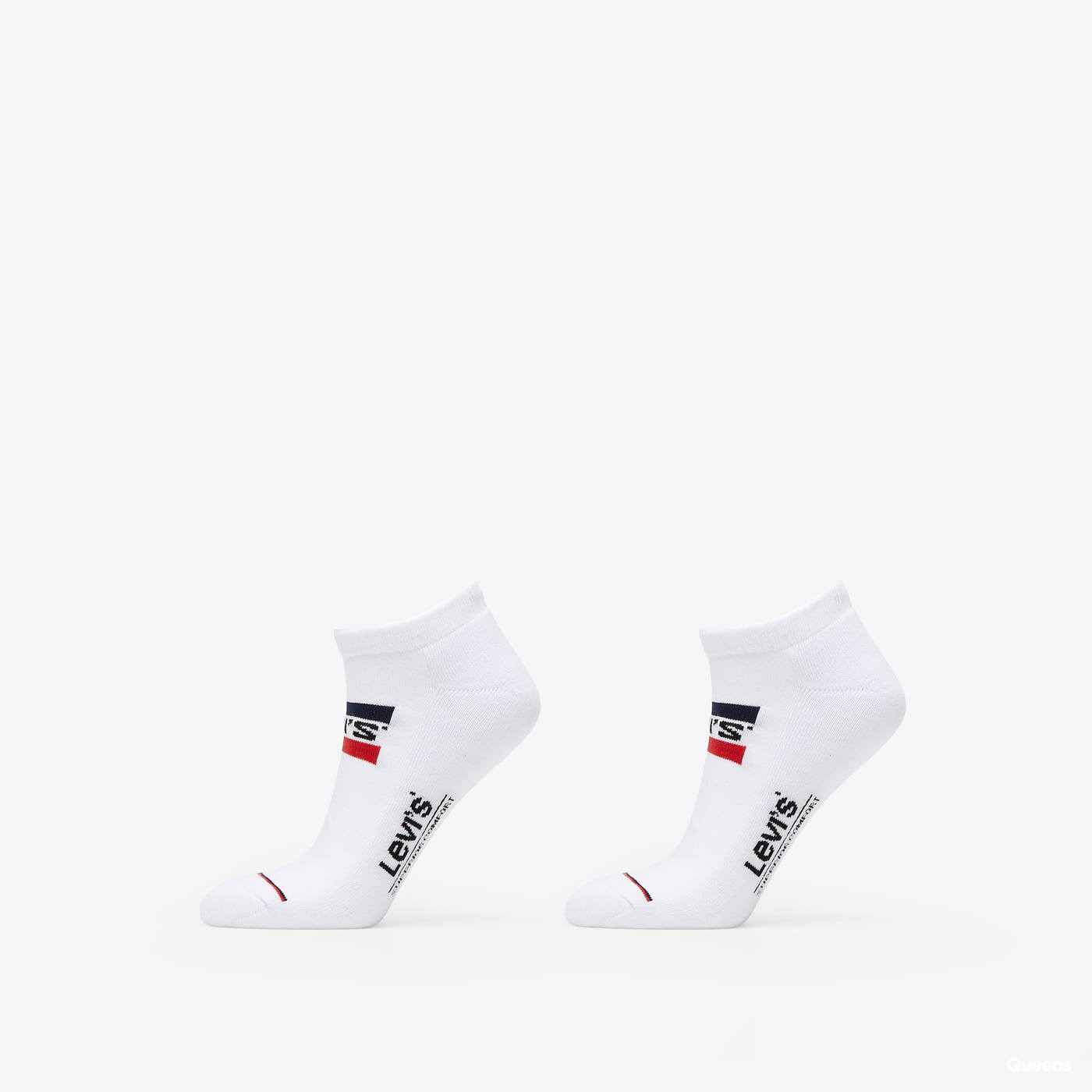Ponožky Levi's Low Cut Sprtwr 2-pack Biela | 37157-0737, 0