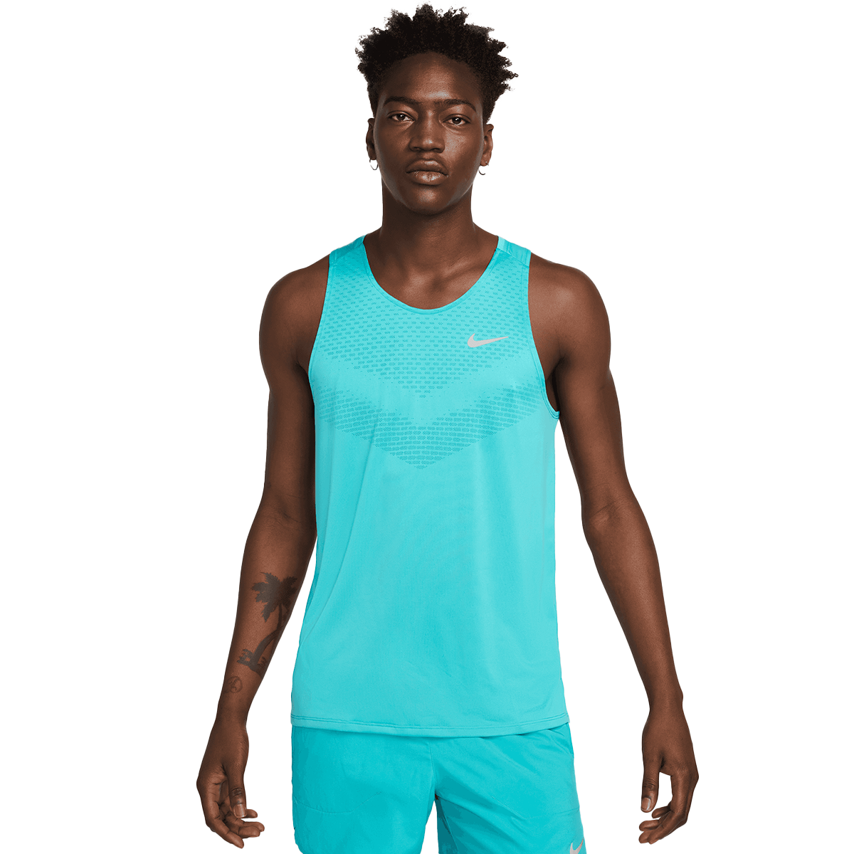 Tielko Nike Nike Stride Running Singlet Tyrkysová | HV5210-345, 0