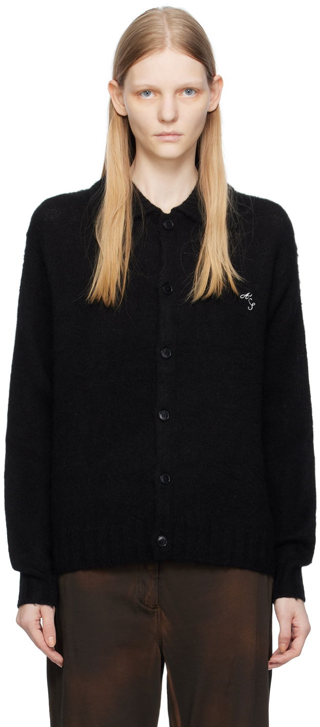 Polo tričko Acne Studios Polo Neck Čierna | B60294-, 0
