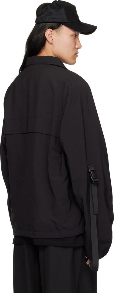 Vetrovka We11done We11done Strapped Windbreaker Jacket Čierna | WD-JP0-25-004-M-BK, 2