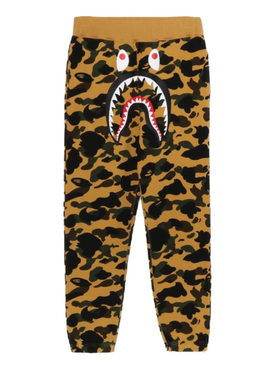 Tepláky BAPE 1st Camo Wide Fit Shark Sweatpants Žltá | 1J20-152-003