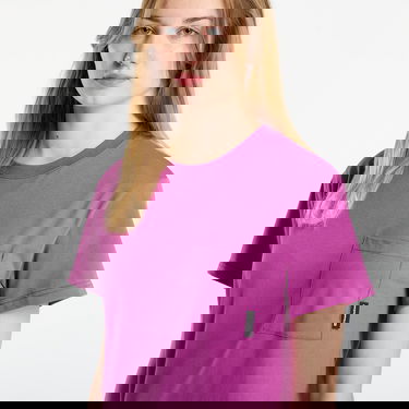 Tričko Horsefeathers T-Shirt Pyper Top with Pocket Fialová | SW957B, 1