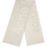 Šál Acne Studios Toronty Logo Contrast Recycled Scarf Šedá | CA0154-DLZ, 1