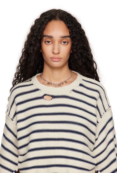 Náhrdelník Maison Margiela MM6 Maison Margiela Letter Logo Chain Necklace Metalická | SM6UU0069 P7212, 3