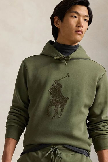 Mikina Polo by Ralph Lauren Appliqué Hoodie Zelené | 710957585, 3