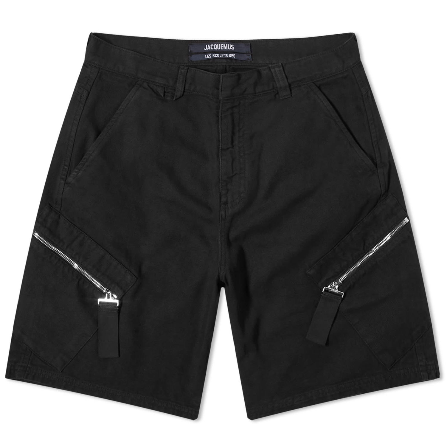 Šortky Jacquemus Marrone Cargo Shorts Čierna | 24E245PA095-1485-990, 0