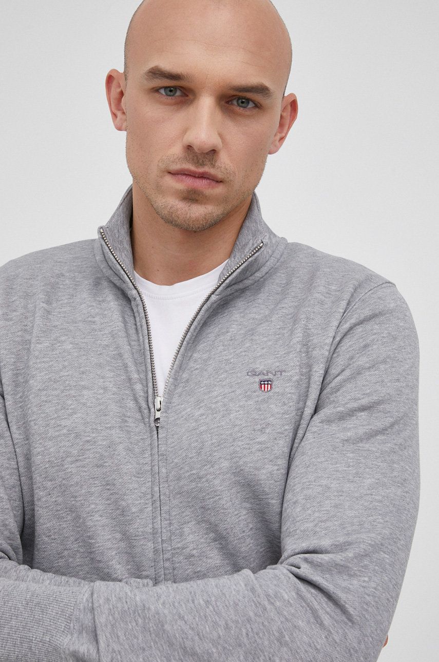 Sveter GANT Sweater Šedá | 2048004, 0