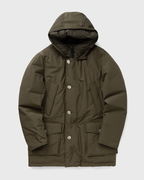 Arctic Parka with Button Closure and Attached Hood