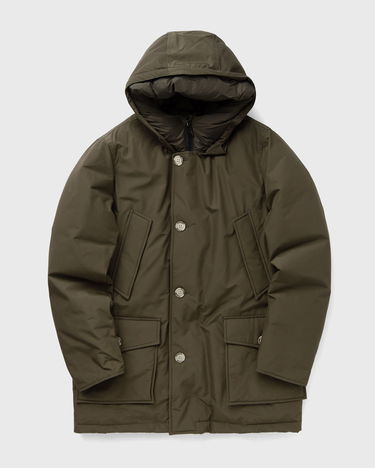 Parka WOOLRICH Arctic Parka with Button Closure and Attached Hood Zelené | CFWOOU0483MRUT0001-DAG, 0