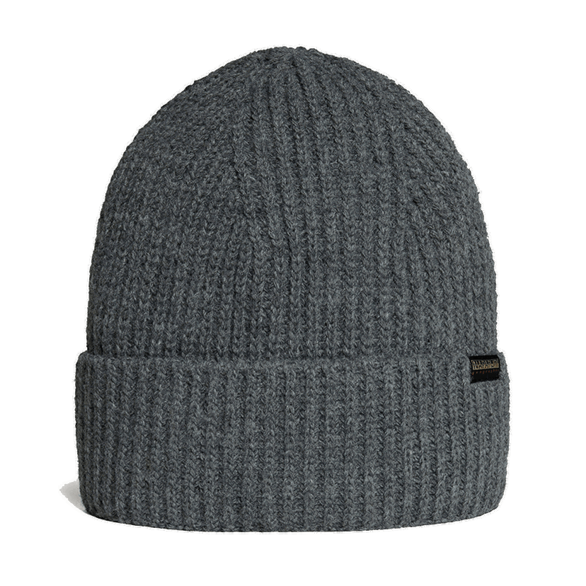 Kulicha Napapijri Ribbed Knitted Beanie Foli 3 Šedá | NP0A4GK81971
