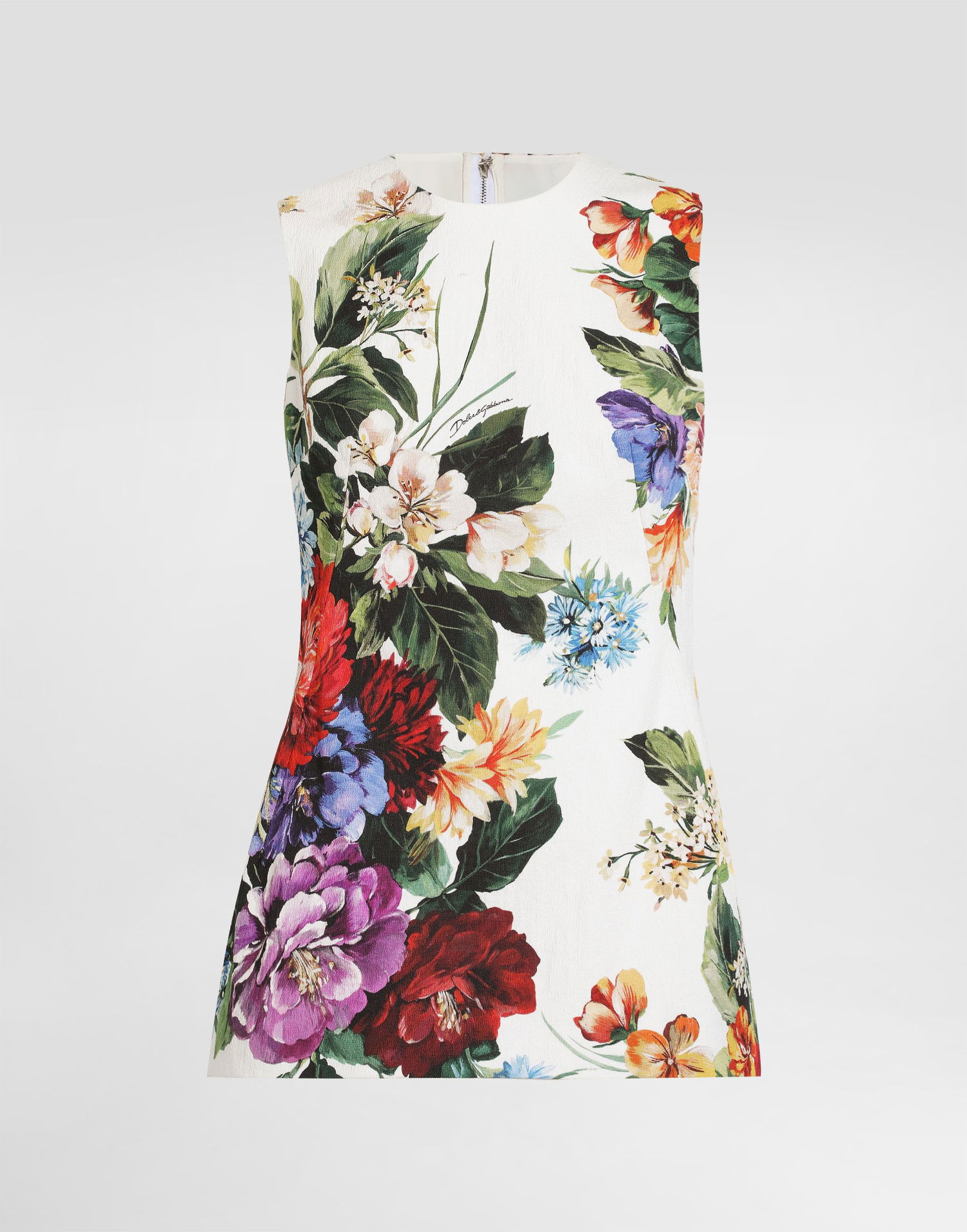Tielko Dolce & Gabbana Dolce & Gabbana Flower Bouquet Sleeveless Top Rôznofarebný | F7BA0TFSRQUHA5PC, 0