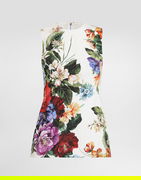 Dolce & Gabbana Flower Bouquet Sleeveless Top