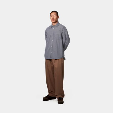 Košeľa Carhartt WIP Carhartt WIP Notus Long Sleeve Shirt Arvin Stripe Modrá | I034697_8, 1