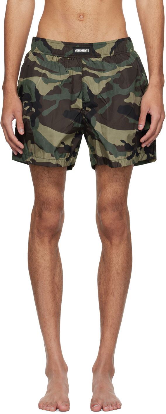 Camouflage Swim Shorts