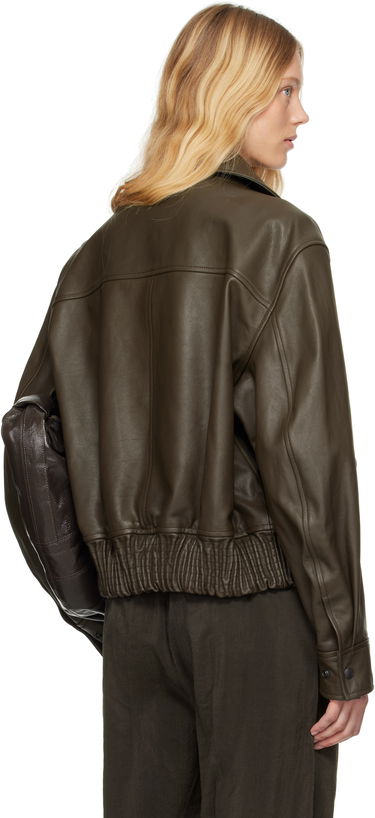 Bomber bunda LEMAIRE Lemaire Soft Nappa Leather Jacket Zelené | OW1135 LL0095, 2