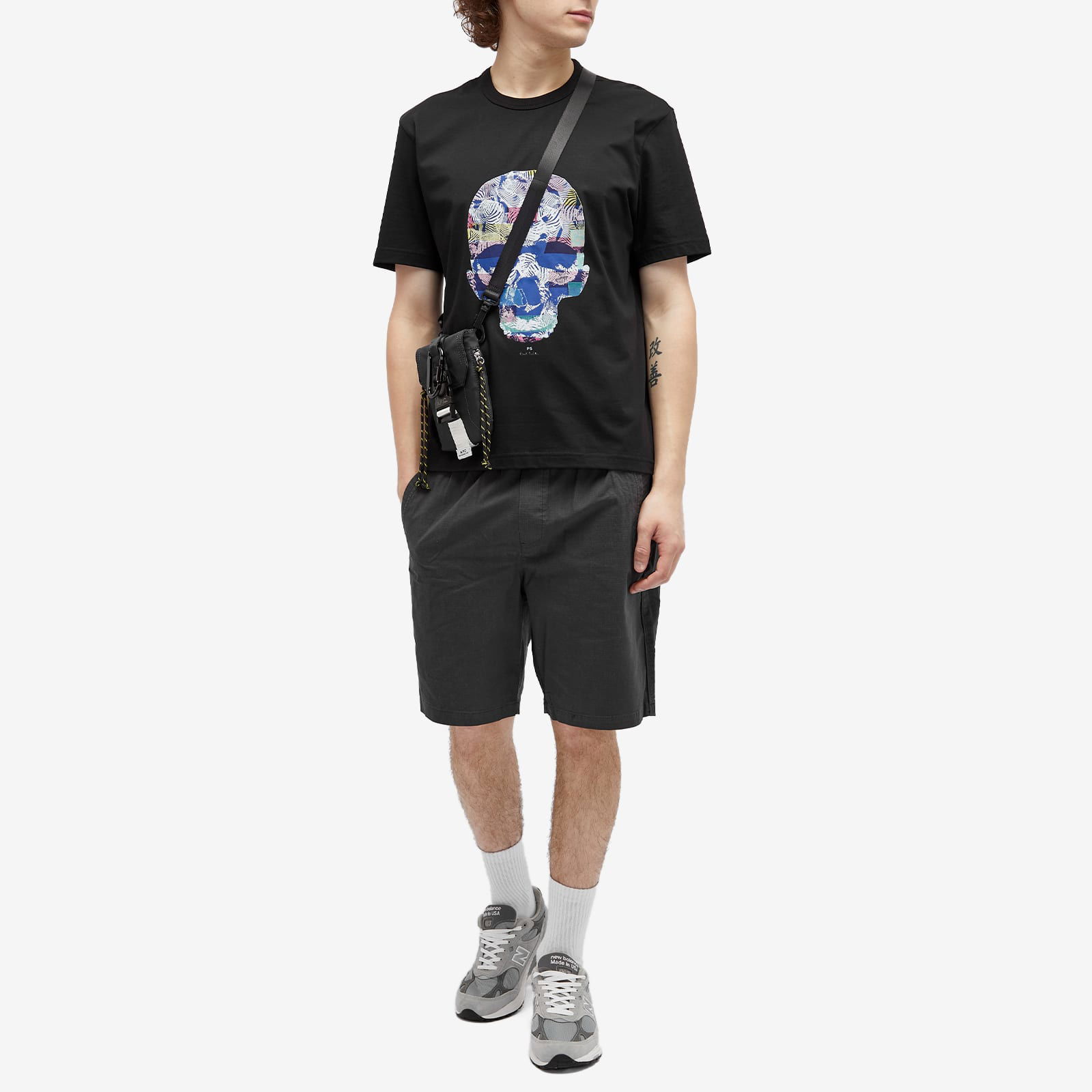 Paul Smith Skull Graphic Tee, Size Large