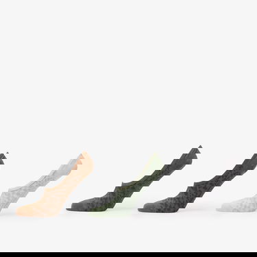 Ponožky Vans Fuego Canoodle Leopard Print No-Show Socks 3-Pack Zelené | VN000QBFEN61, 0