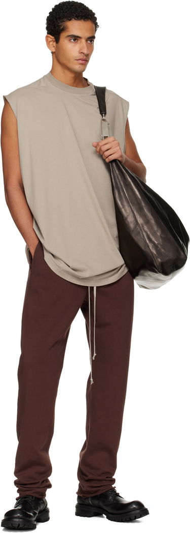 Tielko Rick Owens DRKSHDW Concordians Tarp Sleeveless T-shirt Béžová | DU02E7158 RN, 3