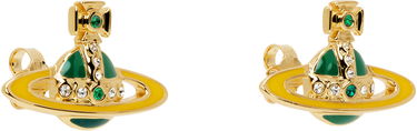 Náušnice Vivienne Westwood Vivienne Westwood Small Neo Bas Relief Earrings Žltá | 62010039-02R855-, 1