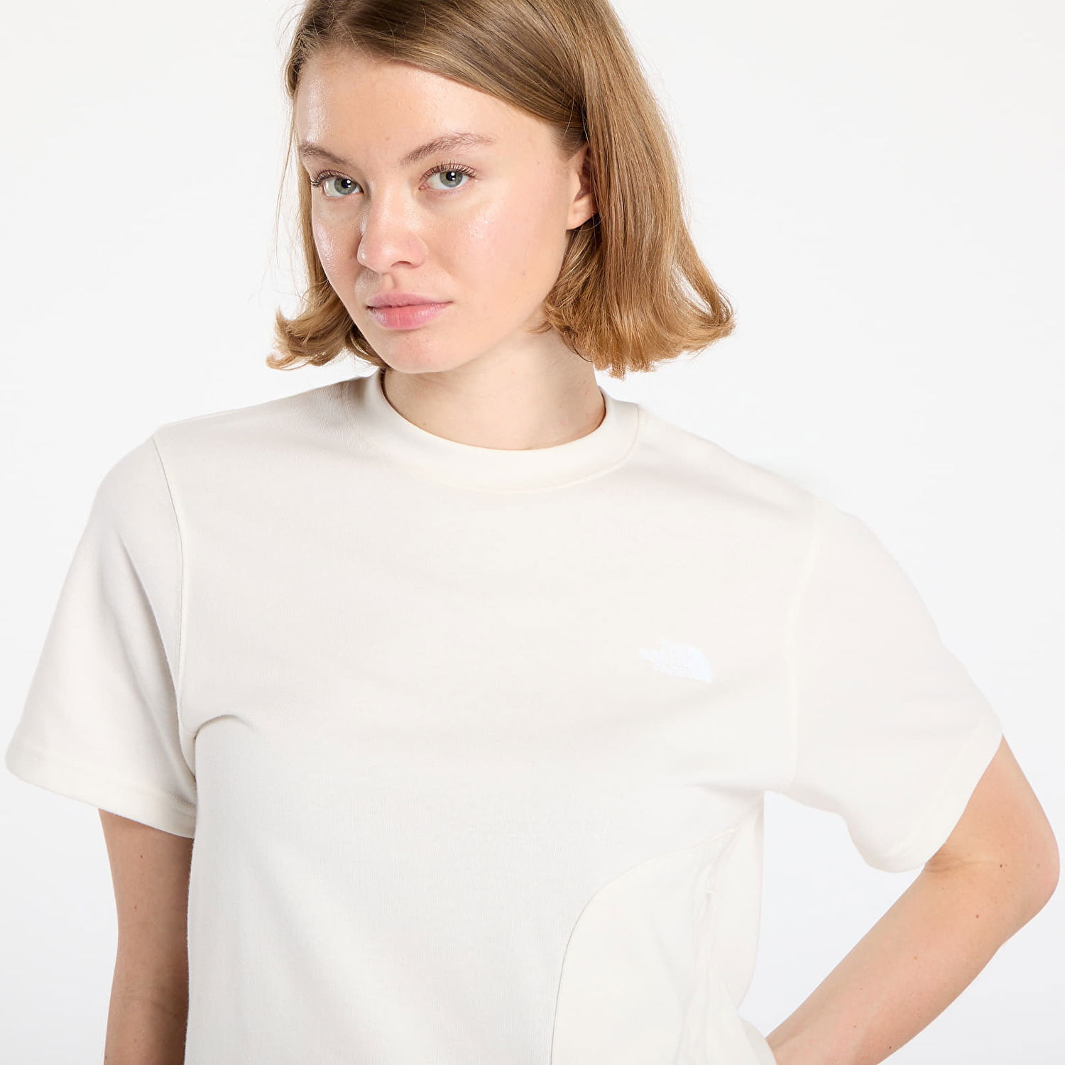 Tričko The North Face Women's Fabric Mix Short Sleeve T-Shirt Biela | NF0A8CMAQLI1, 1
