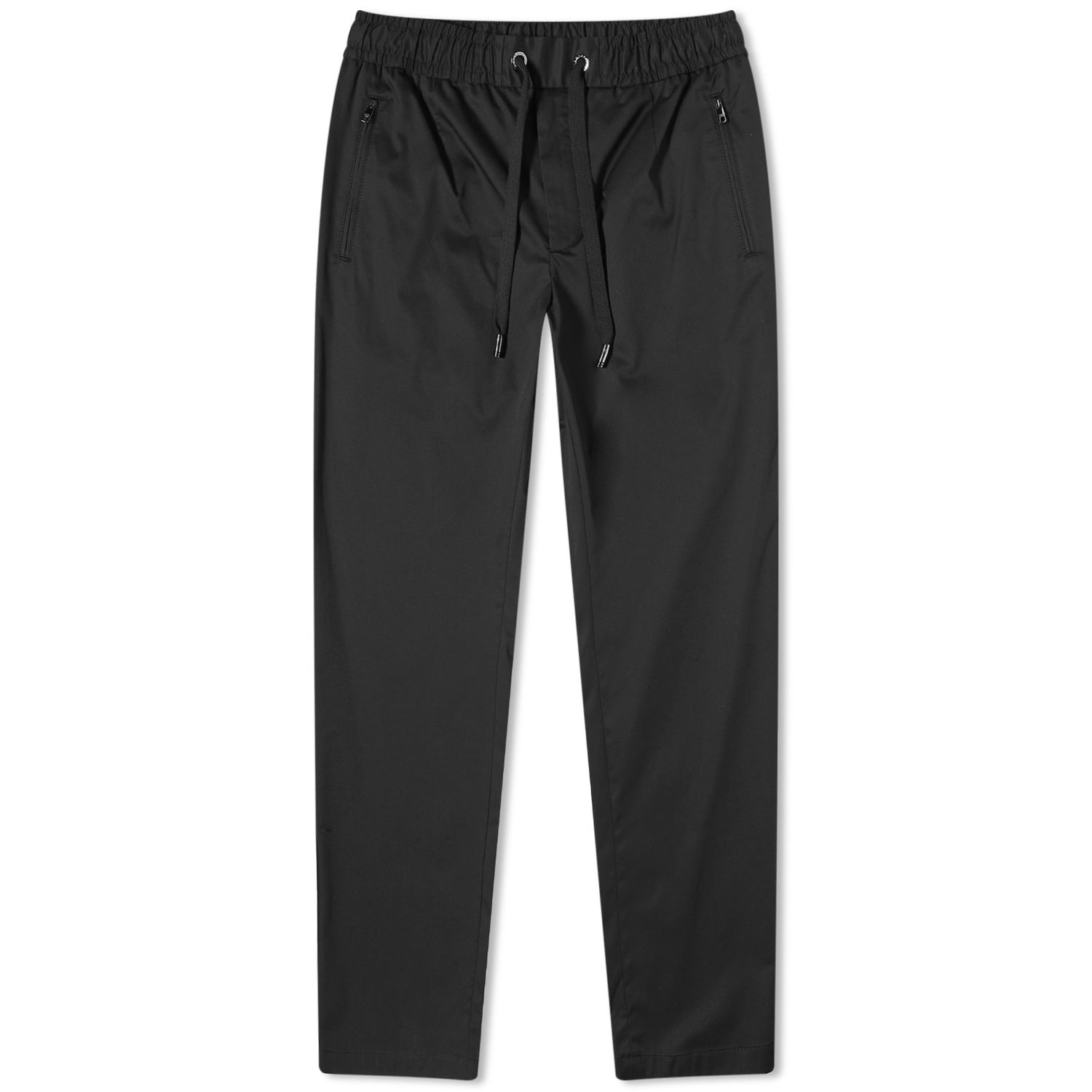 Nohavice Dolce & Gabbana Elastic Waist Plate Pant Black Čierna | GVZAETFUFJR-N0000, 0