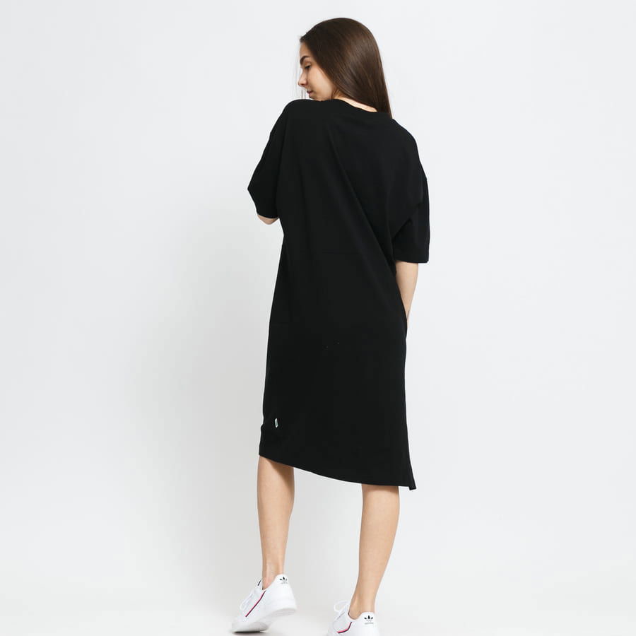 Organic Oversized Slit Tee Dress