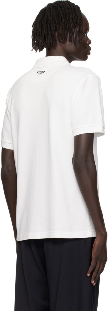 Polo tričko KENZO Kenzo Paris 'Boke Flower' Slim Fit Polo Biela | FF65PO1534PU, 2