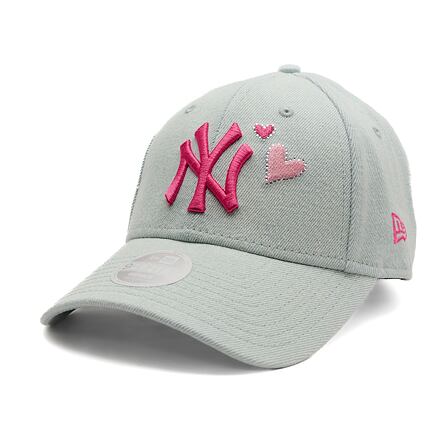 Šiltovka New Era 9FORTY MLB Denim Icon NY Yankees Adjustable Hat Šedá | 60595356, 0