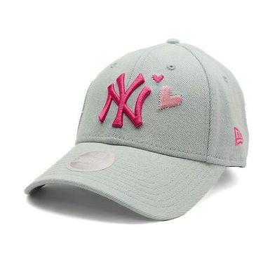 Šiltovka New Era 9FORTY MLB Denim Icon NY Yankees Adjustable Hat Šedá | 60595356, 0