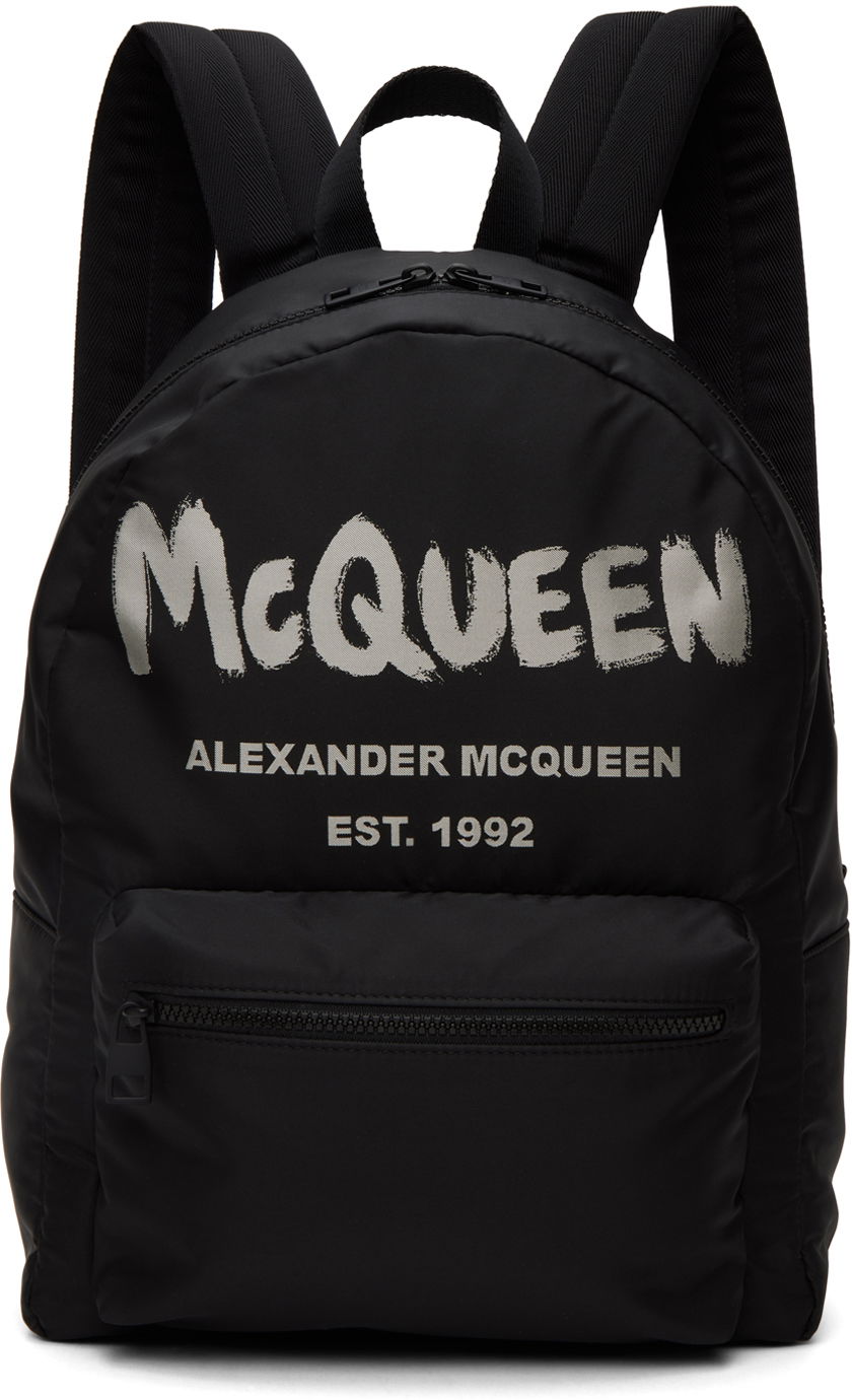 Batoh Alexander McQueen Graffiti Metropolitan Čierna | 6464571AABW, 0