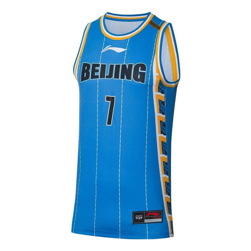 Dres Li-Ning Beijing Ducks Basketball Jersey Modrá | AAYRB29-2