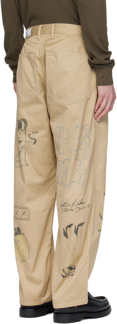 Nohavice Neighborhood Neighborhood Memorial Utility Trousers Béžová | 251AQNH-PTM03, 2