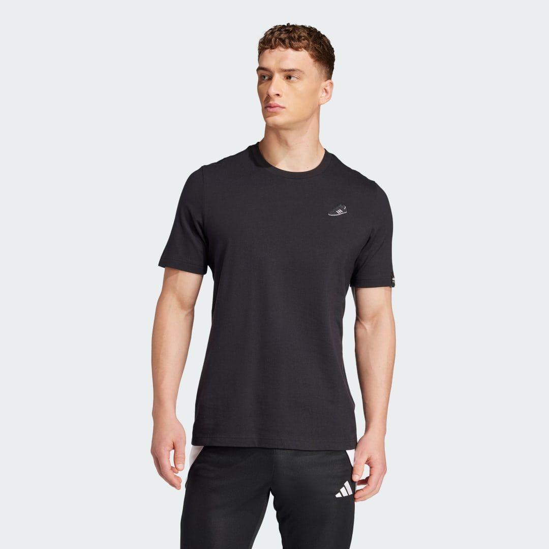 Tričko adidas Performance Signature Graphic T-Shirt Čierna | JJ1421, 0