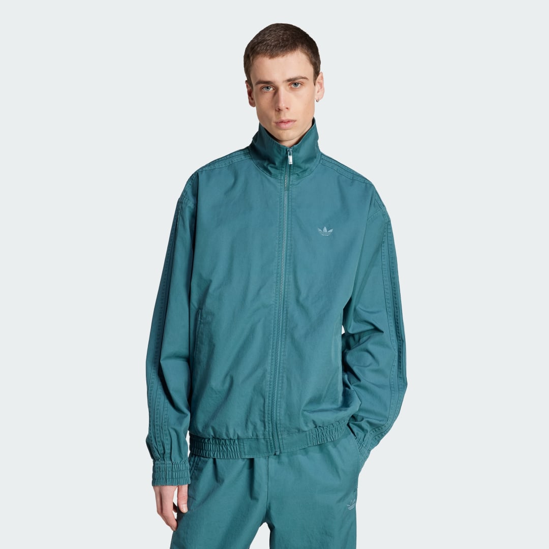 Vetrovka adidas Originals adidas Originals Firebird Woven Track Jacket Zelené | KC0684, 0