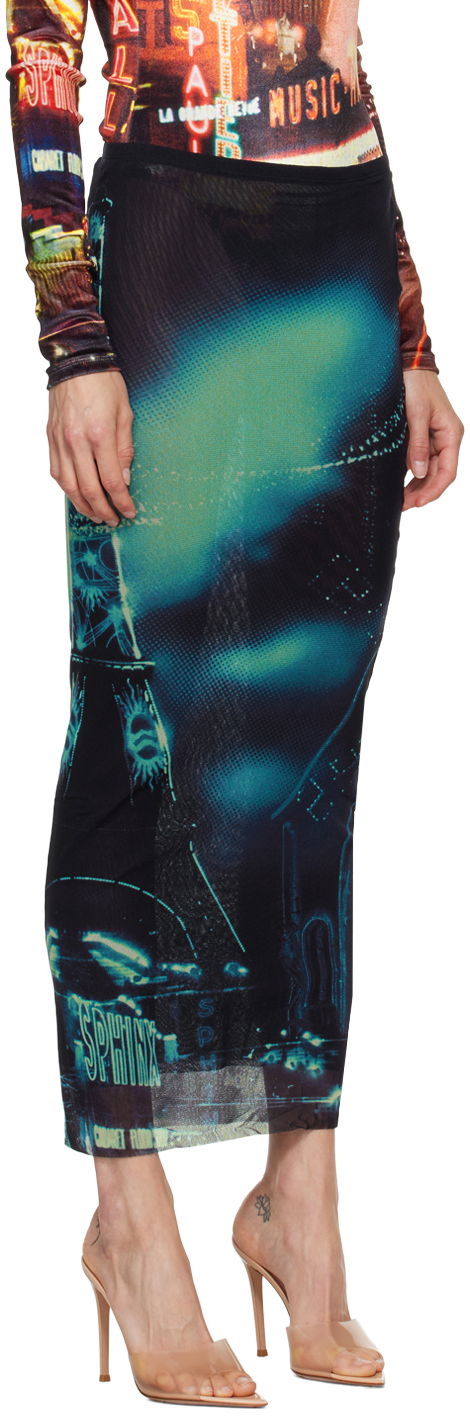 Sukňa Jean Paul Gaultier Jean Paul Gaultier 'The Pigalle' Print Maxi Skirt Rôznofarebný | 24/30-F-JU119-T552-59560100, 1