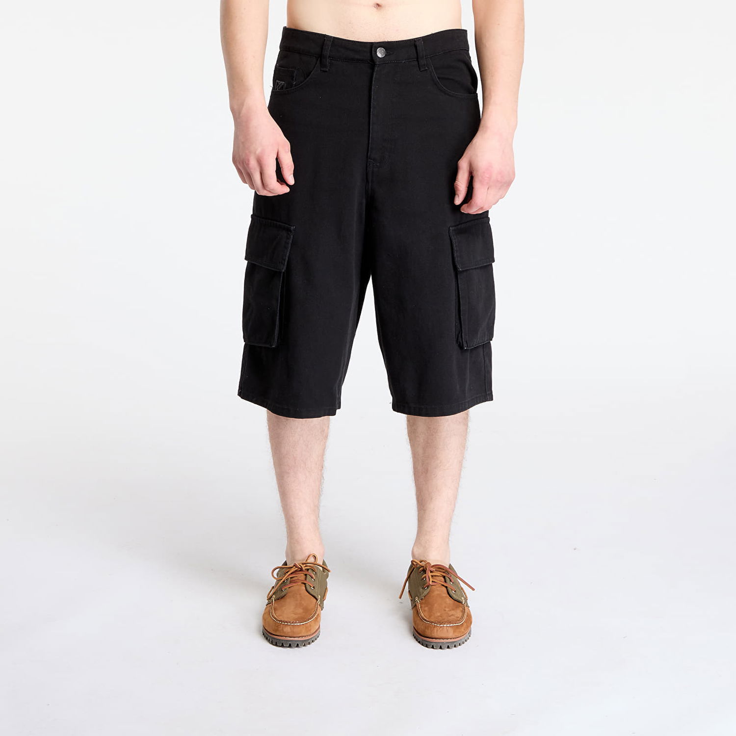 Šortky Karl Kani Karl Kani Og Baggy Twill Shorts Čierna | PD00005500, 0