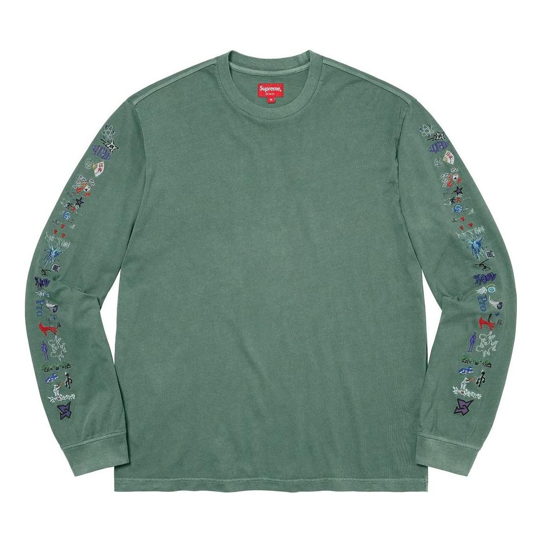 Tričko Supreme Aoi Icons Longsleeve Zelené | SUP-SS23-159, 0