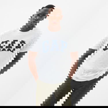 Tričko GAP Basic Logo Tee White V2 Global Biela | 856659-03, 0