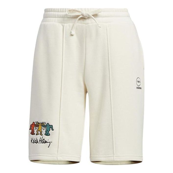 Šortky adidas Originals Keith Haring Shorts Biela | HS6831