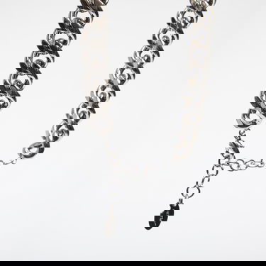 Náhrdelník Off-White Chain Necklace With Enamel Arrow Metalická | OMOB156C99MET0017210, 3