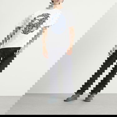 Tričko BAPE Japanese Cloud Camo Big Ape Head T-Shirt Biela | 001TEL801045M-WHT, 4