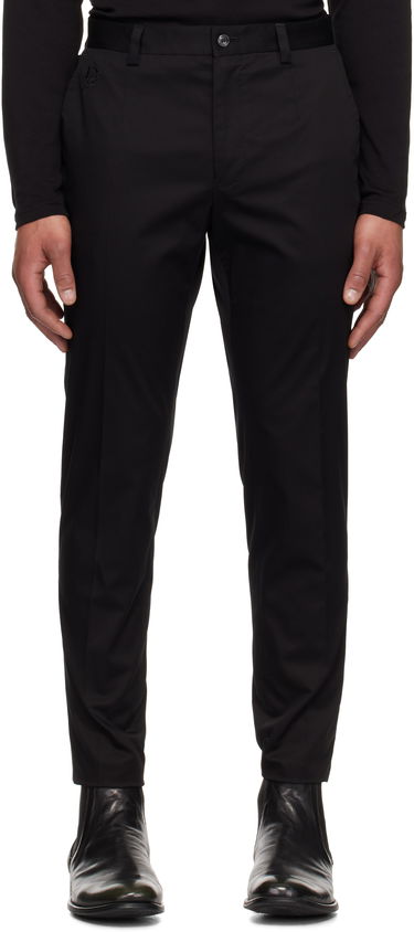 Nohavice Dolce & Gabbana Dolce&Gabbana Twill Trousers Čierna | GY6IEZGJ090, 0