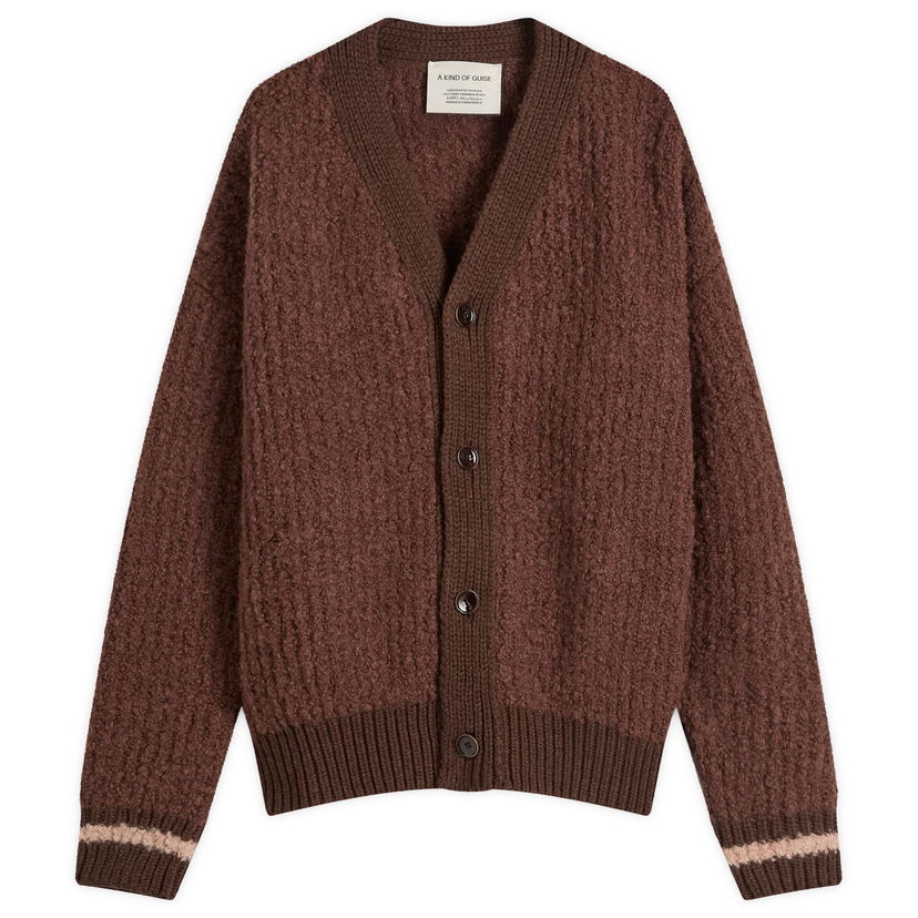 Sveter A Kind of Guise A Kind of Guise Khuder Knit Cardigan Hnedá | 574-10541-144