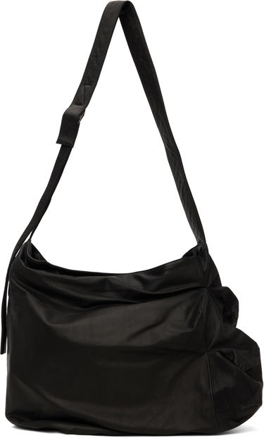 Taška cez rameno Yohji Yamamoto Yohji Yamamoto Uneven Crossbody Bag Čierna | DT-I30-798, 0