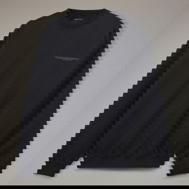 Mikina Y-3 Logo Crew Sweatshirt Čierna | JE9276, 3